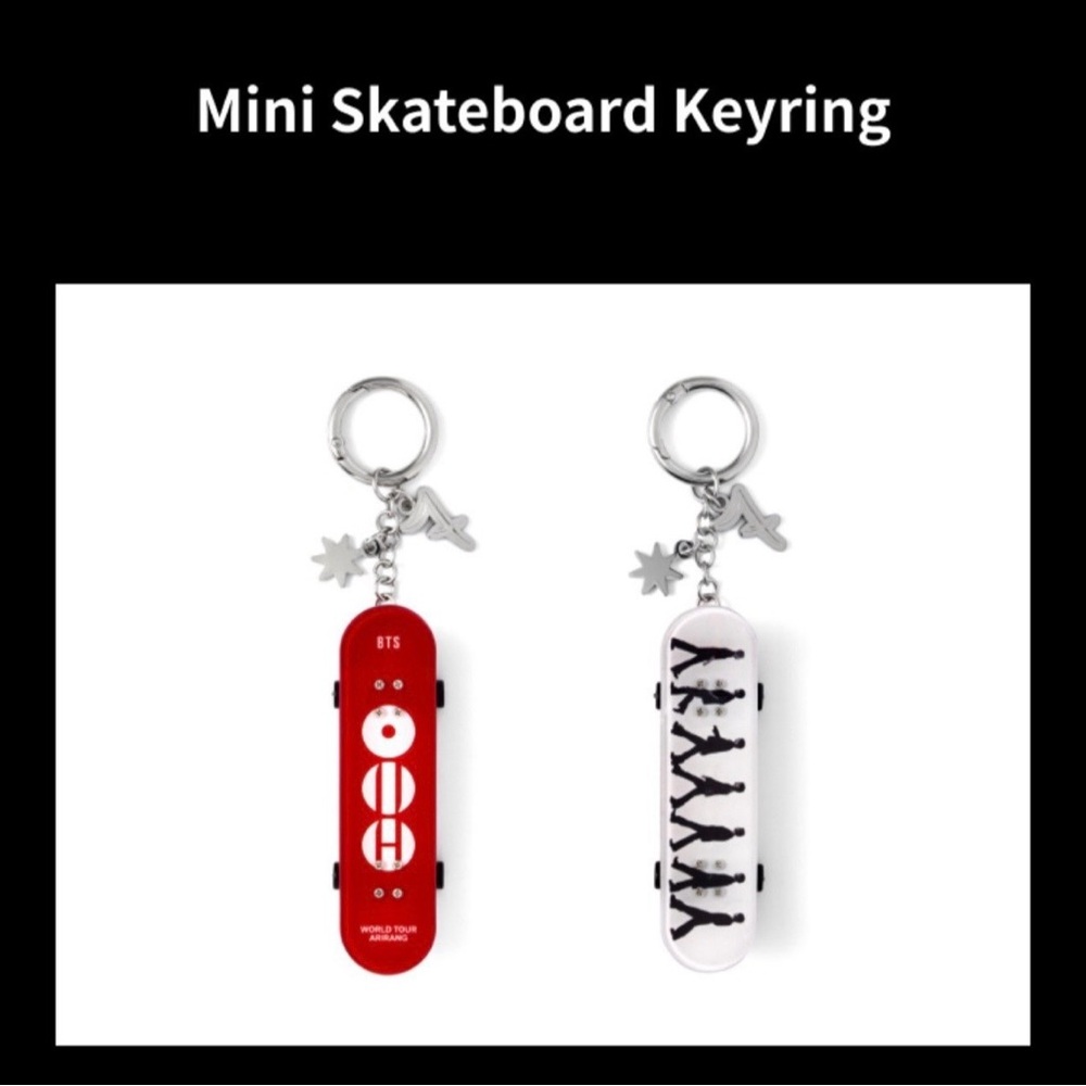 BTS | Arirang skateboard keychain